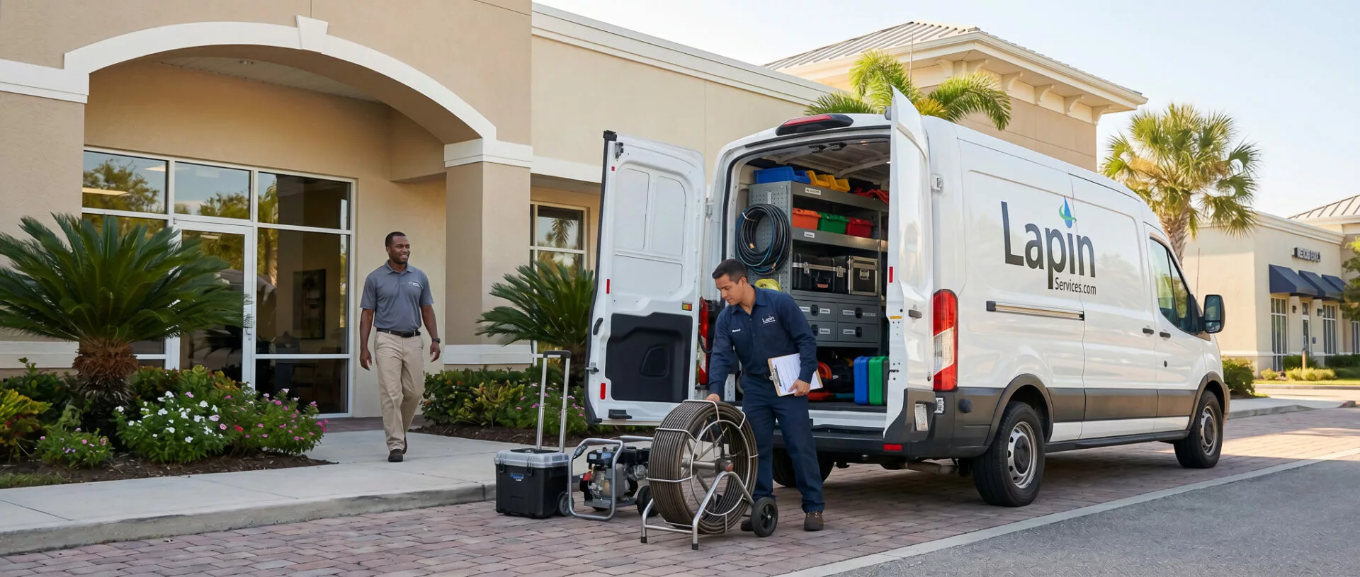 Lapin Services crew and equipment for maintenance programs