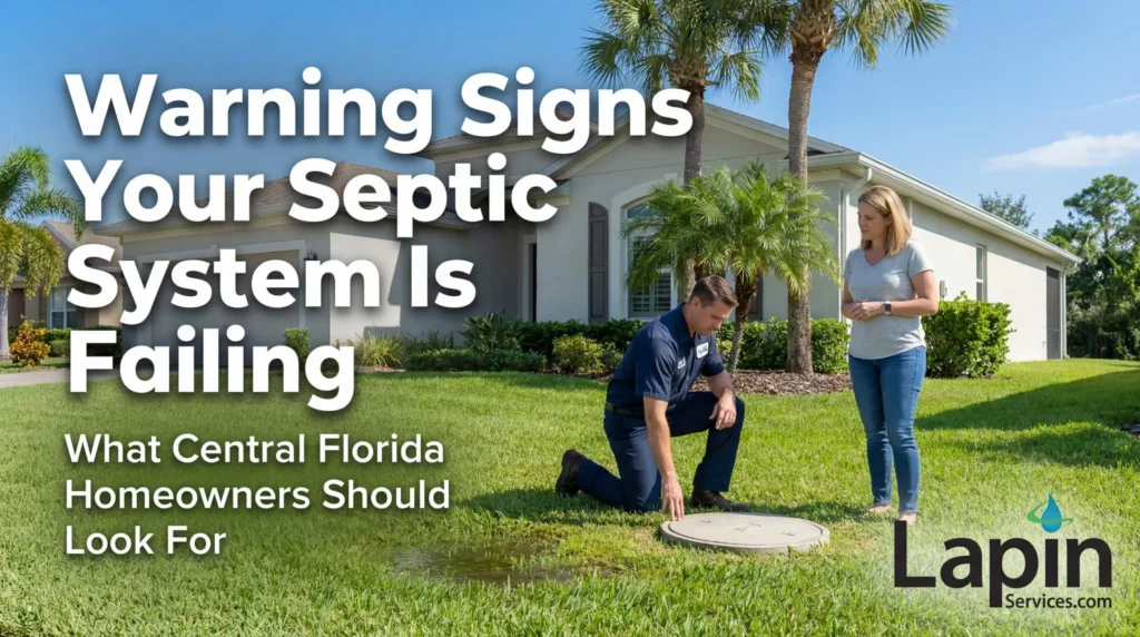 Warning Signs Your Septic System Is Failing (And What to Do Next)