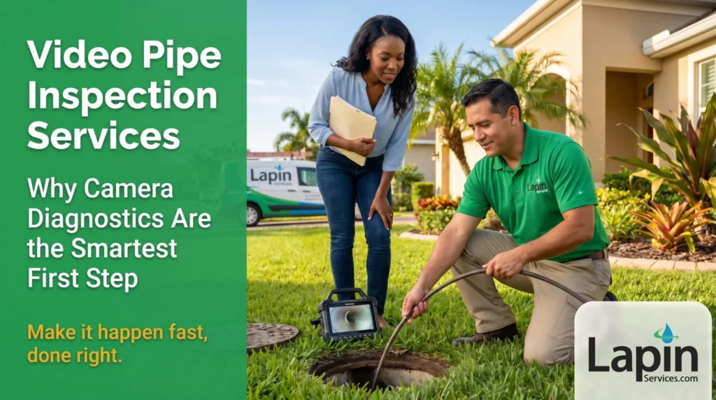 Video Pipe Inspection Services in Orlando: Why Camera Diagnostics Are the Smartest First Step