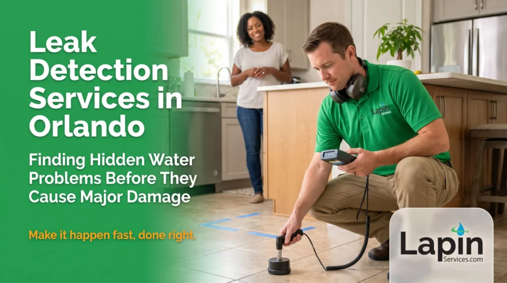 Leak Detection Services in Orlando: Finding Hidden Water Problems Before They Cause Major Damage
