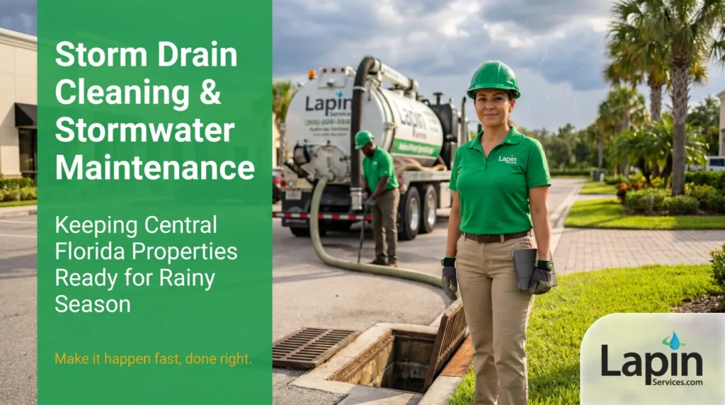 Storm Drain Cleaning and Stormwater System Maintenance in Central Florida