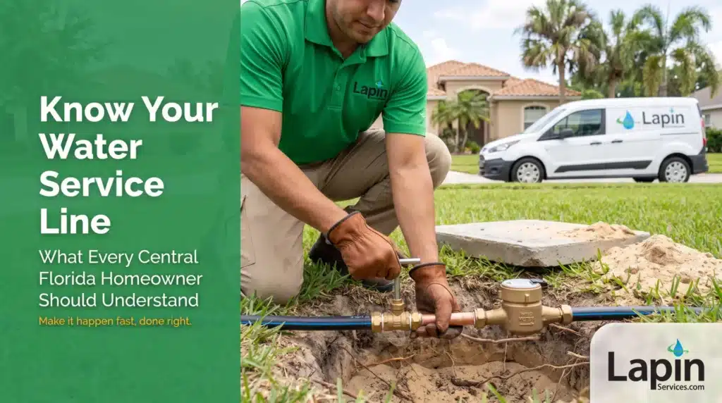 Water Service Line Replacement in Orlando: Signs, Process, and Who’s Responsible