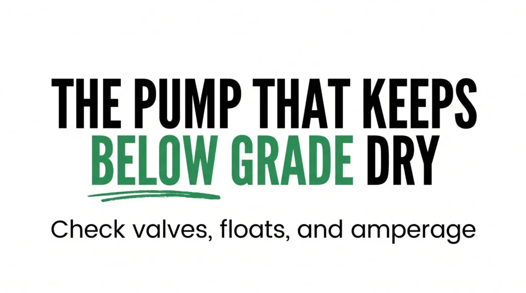 Commercial Sewage Ejector Pump Maintenance Guide | Lapin